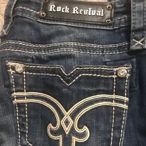 Rock revival boot cut  jeans sz 30/34